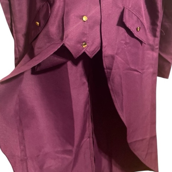 Women’s Size Large Long tailcoat/jacket lightweight, cropped front long in back - Picture 4 of 10